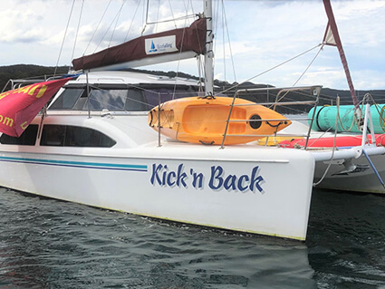 Kick'n Back - Seawind 1000 Catamaran 